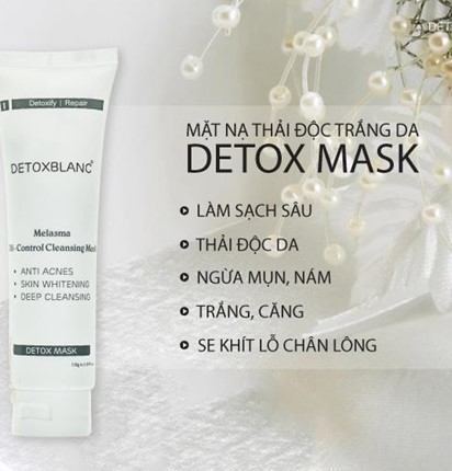 Mặt nạ thải độc trắng da Detox Mask