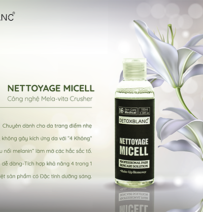 Tẩy trang nước dưỡng sáng da NETTOYAGE MICELL