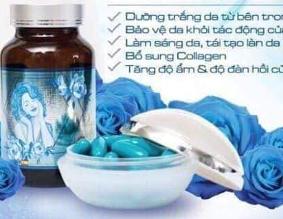 Viên collagen dưỡng trắng da